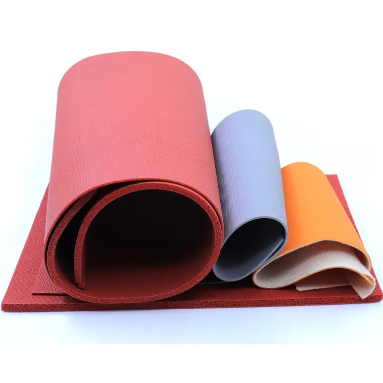1mm 2mm 3mm 4mm /mat/pad/plate PE Silicone foam rubber sheet